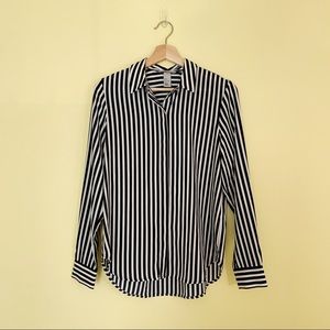 ECWO • H&M Satin Striped Shirt